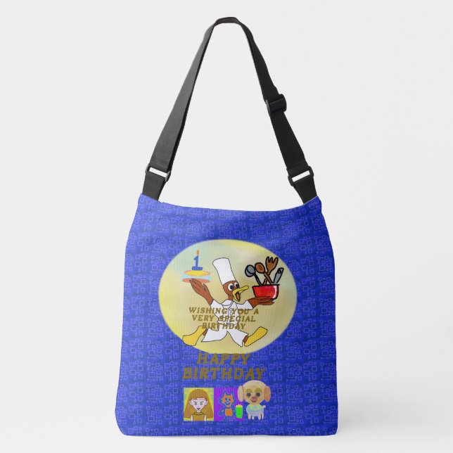 Bolsa Ajustável Aniversário (Frente)