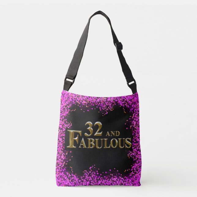 Bolsa Ajustável Aniversário de 32 anos (Frente)