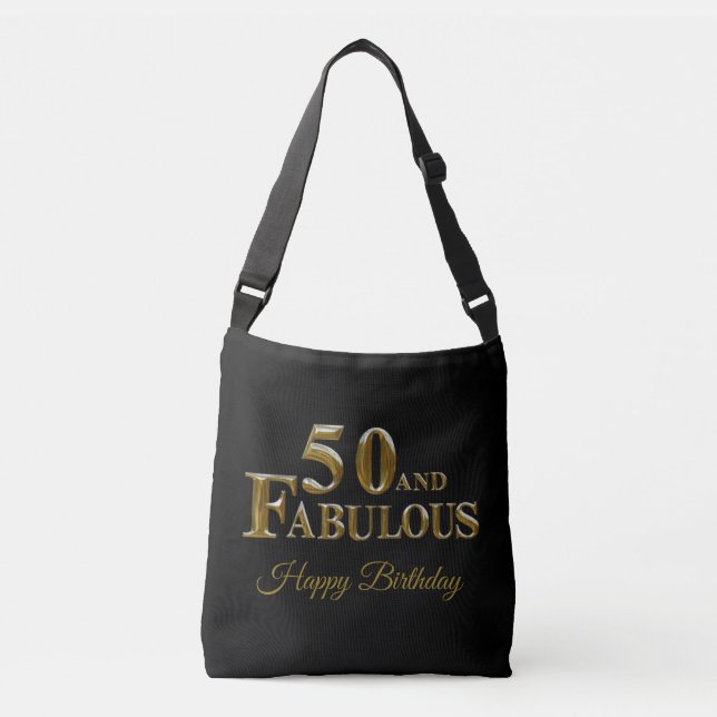 Bolsa Ajustável Aniversário de 50 anos (Frente)