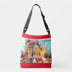 Bolsa Ajustável anjos de natal alegres trombetando