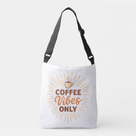 Bolsa Ajustável Apenas Vibrações de Café – Design de Café Boho