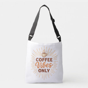Bolsa Ajustável Apenas Vibrações de Café – Design de Café Boho