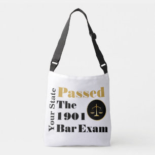 Bolsa Ajustável Aprovado no exame de Bar (Personalizar Estado e An