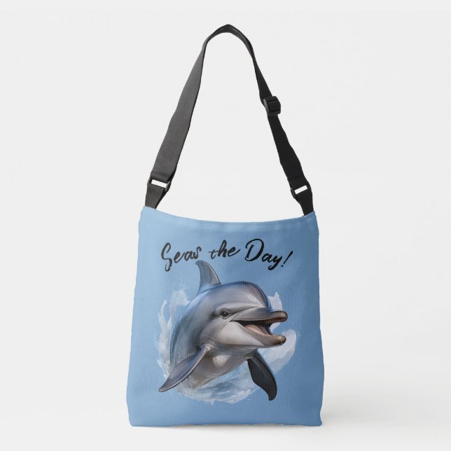 Bolsa Ajustável "Aproveite o Dia!" Personalizável  (Frente)