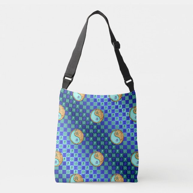 Bolsa Ajustável Aquário & Boi de Fogo (Frente)