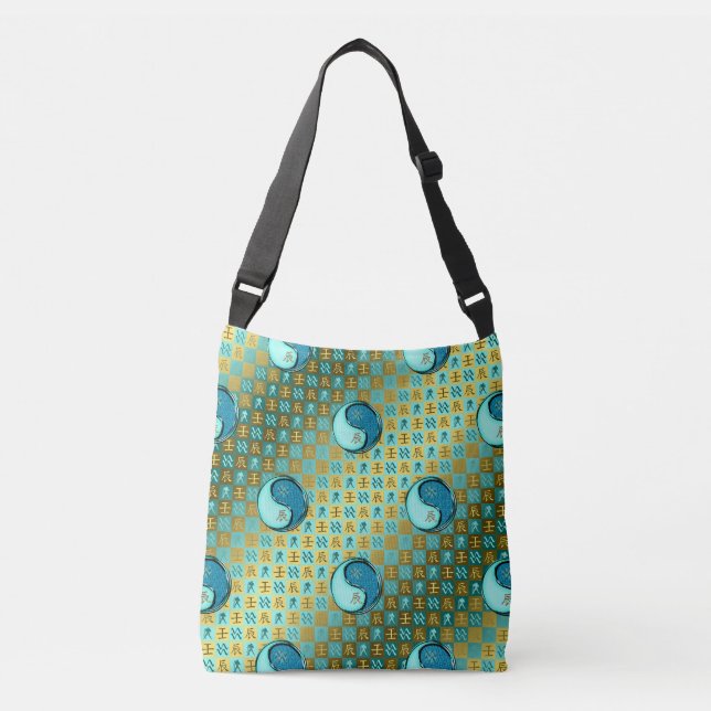 Bolsa Ajustável Aquário & Dragão de Água (Frente)