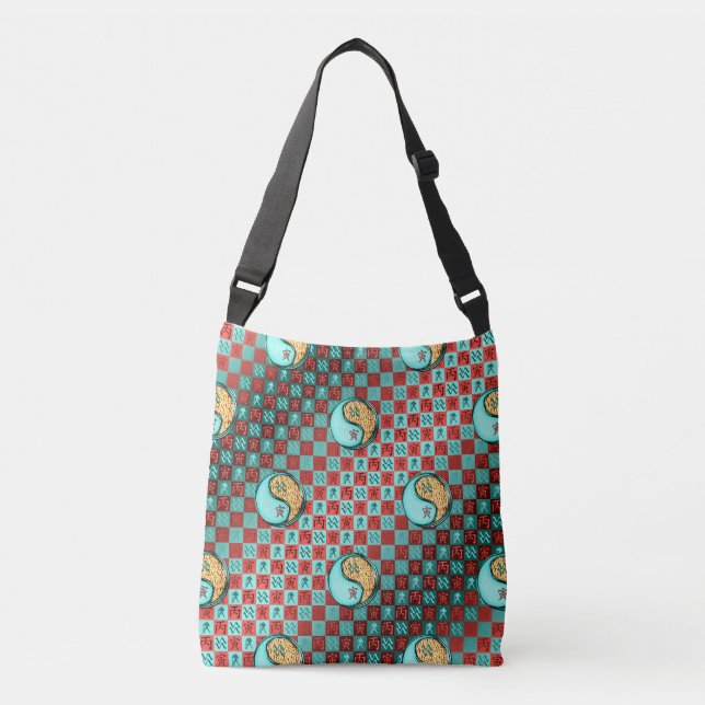 Bolsa Ajustável Aquário & Tigre de Fogo (Frente)