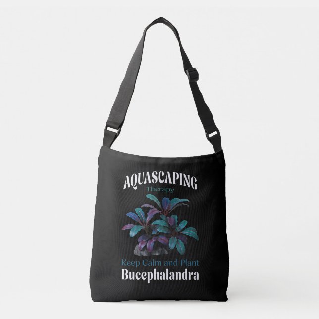 Bolsa Ajustável Aquascaping Therapy – Keep Calm and Plant Bucephal (Frente)