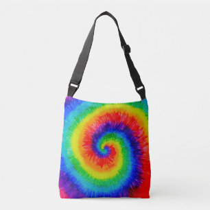 Bolsa Ajustável Arco-íris Tie Die com Tinta Álcool