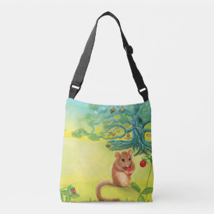 Bolsa Ajustável Arganaz comendo Morango Silvestre