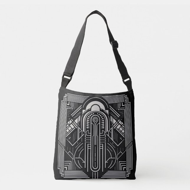 Bolsa Ajustável Art Deco (Frente)