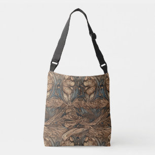 Bolsa Ajustável Art Nouveau Floral elegante