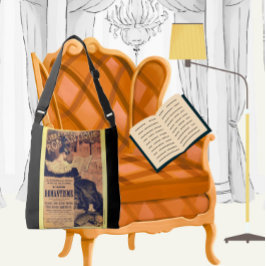 Bolsa Ajustável Art nouveau librairie romantique eugene grasset