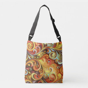 Bolsa Ajustável Art Nouveau: Rodopios Barrocos Radiantes