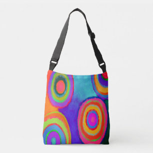 Bolsa Ajustável Arte abstracta dos círculos