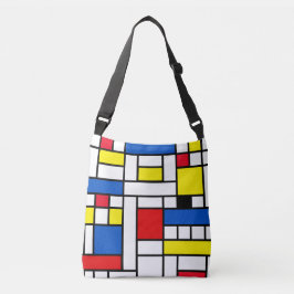 Bolsa Ajustável Arte abstrata estilo Piet Mondrian