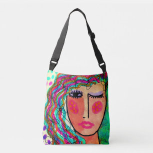 Bolsa Ajustável Arte Abstrato única
