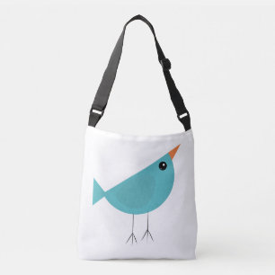 Bolsa Ajustável Arte Adorável e Caprichosa da Natureza com Pássaro