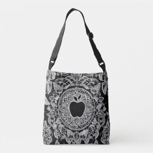 Bolsa Ajustável Arte AI da Apple Negra