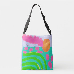 Bolsa Ajustável Arte Digital Abstrata