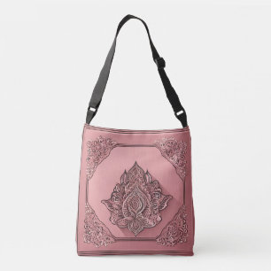 Bolsa Ajustável Arte Lace AI ao quadrado Floral