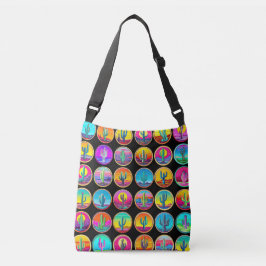 Bolsa Ajustável Arte pop de cactus plantas suculentas jardim jardi