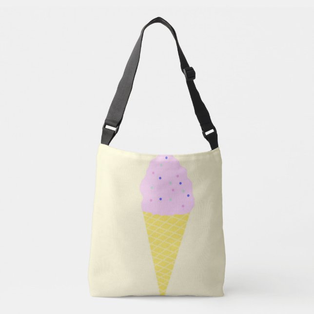 Bolsa Ajustável arte sorvete (Frente)