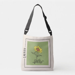 Bolsa Ajustável Arte Sunflower - Saco Corpo