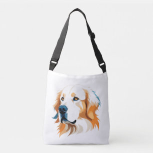Bolsa Ajustável Arte vetorial do ouro de recuperação com cores vib