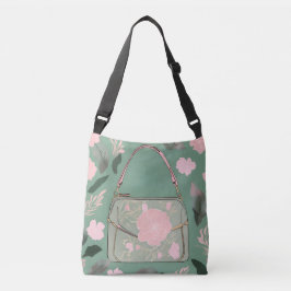 Bolsa Ajustável Arte Wood Floral Verde