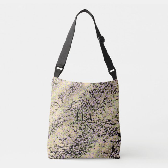 Bolsa Ajustável Artistas Rosa, Amarelo, Preto Multicolado (Frente)