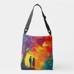Bolsa Ajustável Árvore Colorida do Amor