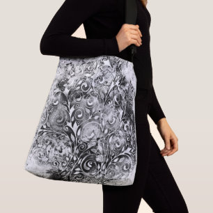 Bolsa Ajustável Árvore De Vida - Espirais Deixam Estilo Grunge 1