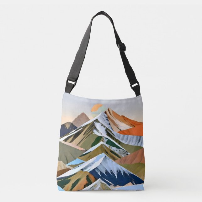 Bolsa Ajustável As Faixas de Montanha do Excelente (Frente)