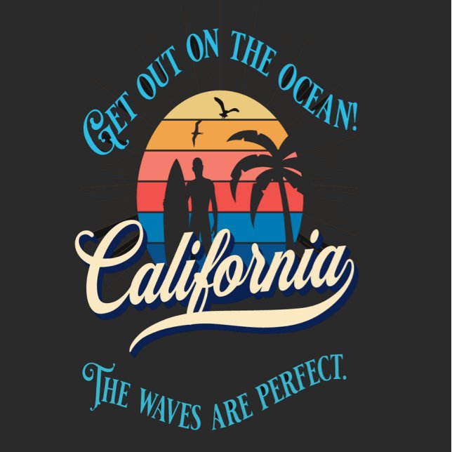 Bolsa Ajustável As ondas são perfeitas (Criador carregado)