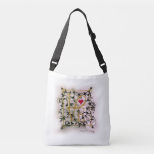 Bolsa Ajustável As videiras do saco de Crossbody do amor (meio)