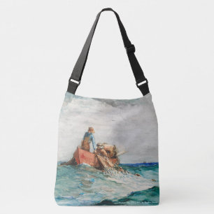 Bolsa Ajustável Assalto Nas Redes (1887) Por Winslow Homer