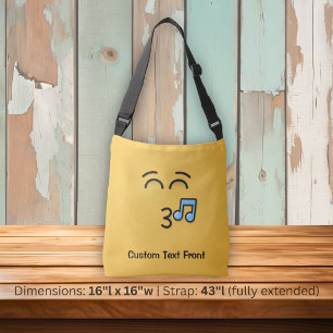 Bolsa Ajustável Assobiar face com olhos sorridentes