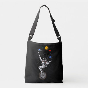 Bolsa Ajustável Astronauta Espacial Fazendo Malabarismo Planetas A