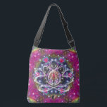 Bolsa Ajustável Atmospheric Zen Lotus<br><div class="desc">In a stellar kaleidoscope the spirit of the Zen Lotus centers its energy. Center your energy and become as one with this cosmic tote of the new age. Pack your bag with your mat and block and blanket and head for the ashram to do your practice. Perfect for all your...</div>