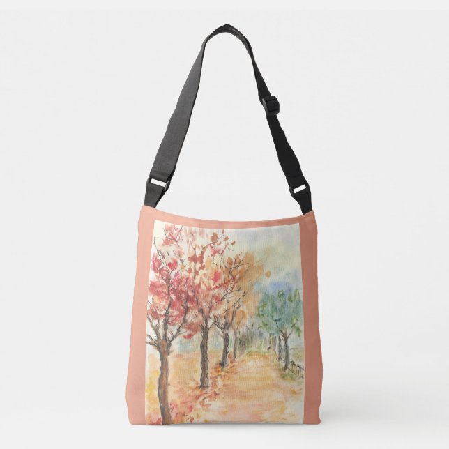Bolsa Ajustável Autumn Road (Frente)