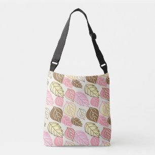 Bolsa Ajustável Autumn Splendor: Leaf Seamless Pattern