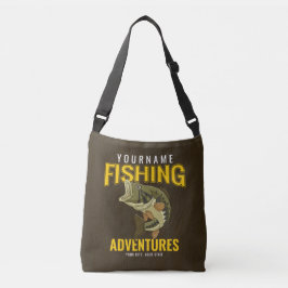 Bolsa Ajustável Aventuras De Pesca Personalizadas Anglas De Peixe
