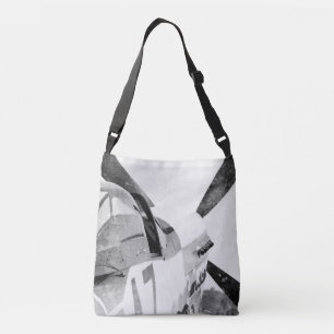 Bolsa Ajustável Avião de Combate Antiquado B&W