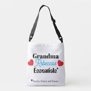 Bolsa Ajustável Avó Esportista Divertida Nome Personalizado Essenc