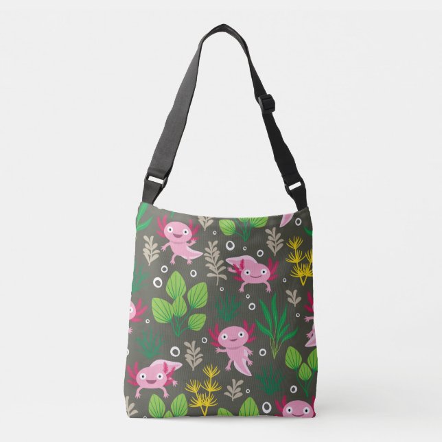 Bolsa Ajustável Axolotl Crossbody Bag (Frente)