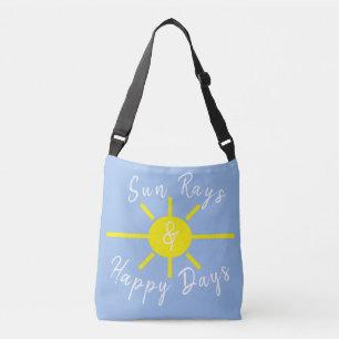 Bolsa Ajustável Azul e ensolarado