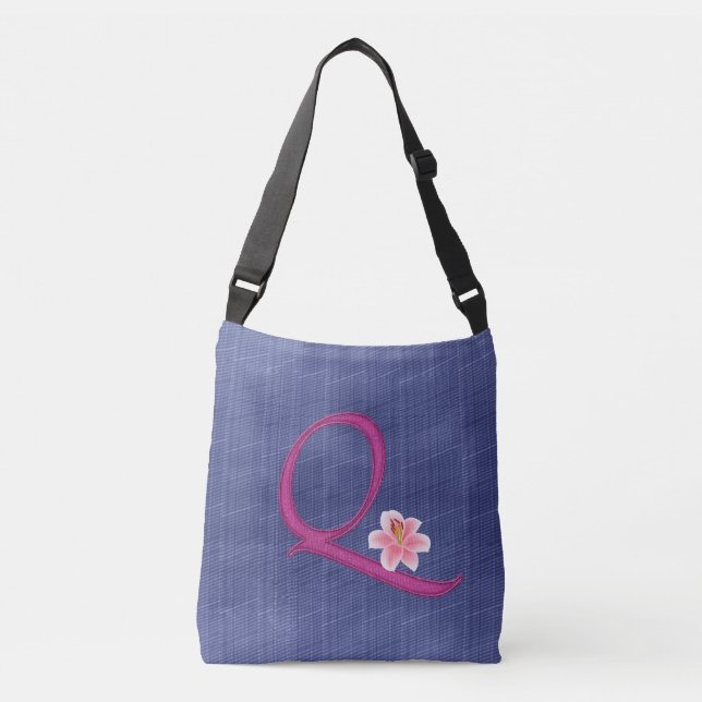 Bolsa Ajustável Azul elegante Q (Frente)