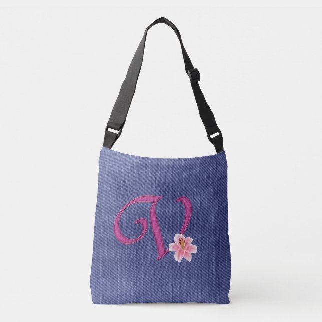 Bolsa Ajustável Azul elegante V (Frente)