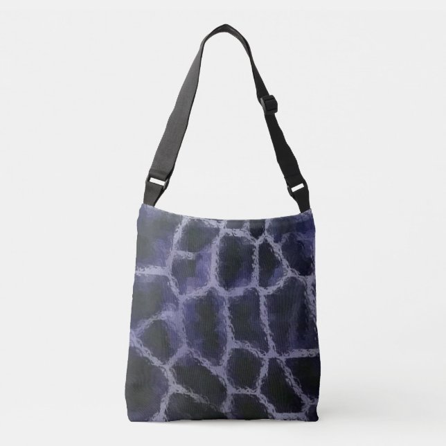 Bolsa Ajustável Azul impresso (Frente)